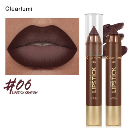 matte lip crayon