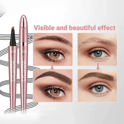 Waterproof Micro-Fork Eyebrow Pencil