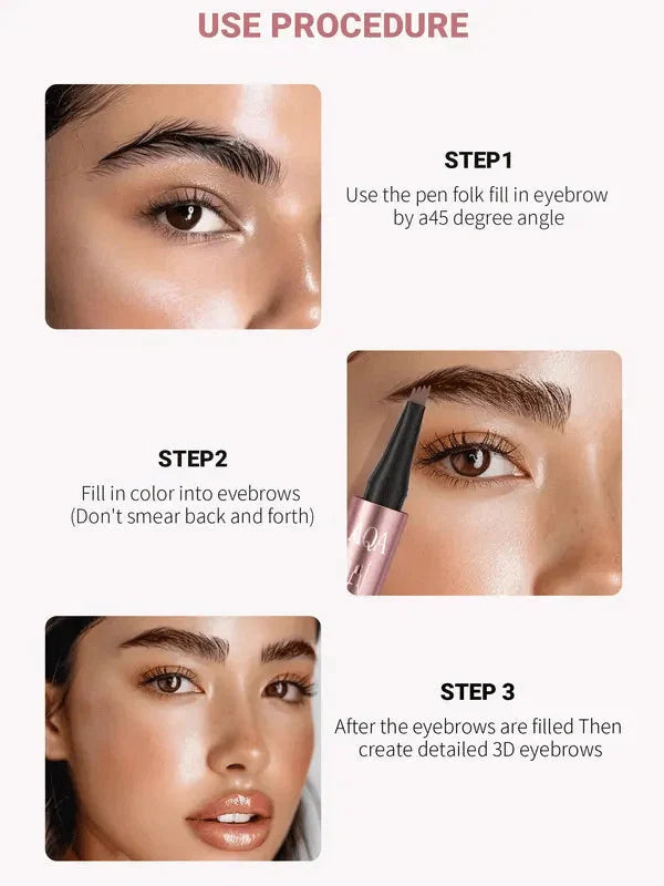 Waterproof Micro-Fork Eyebrow Pencil