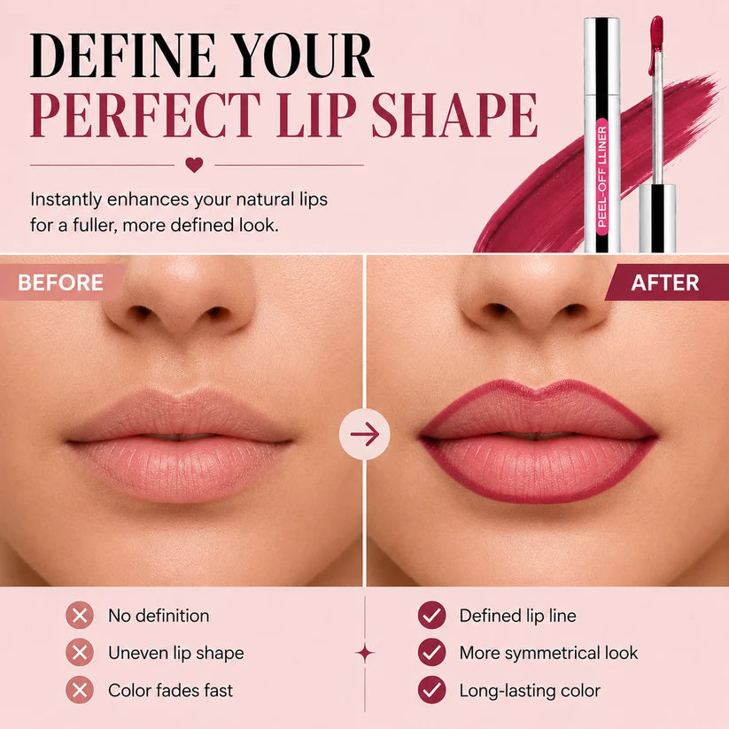 The Lip Liner That Won’t Budge — Perfectly Defined Lips All Day