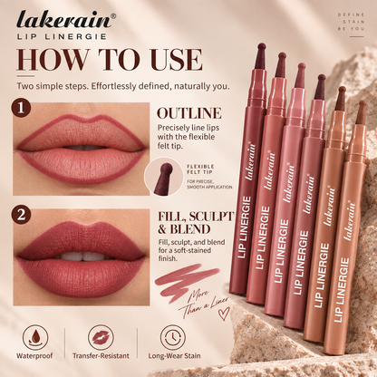 Waterproof Transfer Resistant Lip Liner Stain