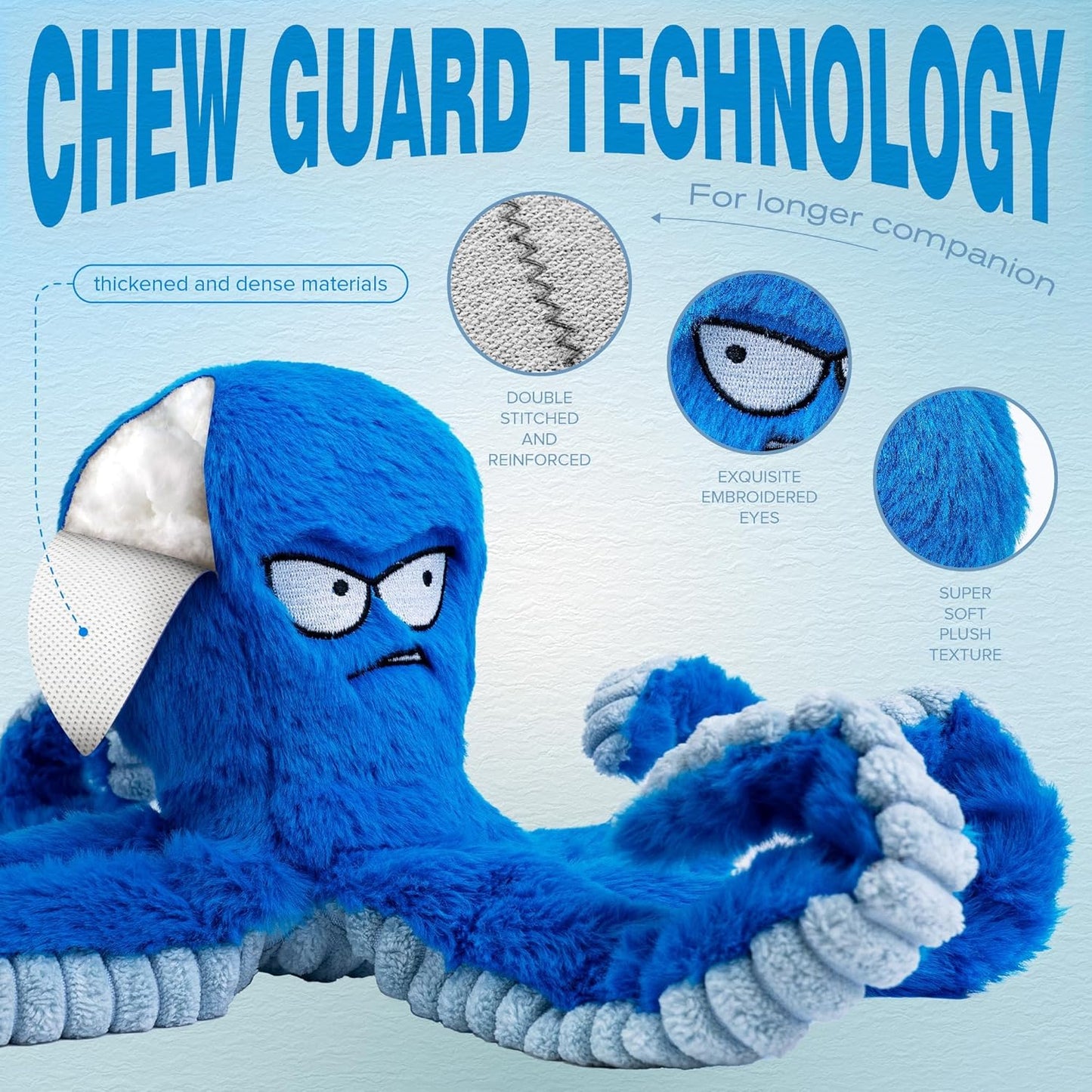 Mr.Octopus - Interactive Dog Toy