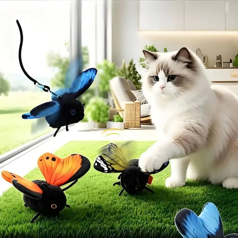 The Butterfly Toy Cats Can't Stop Chasing