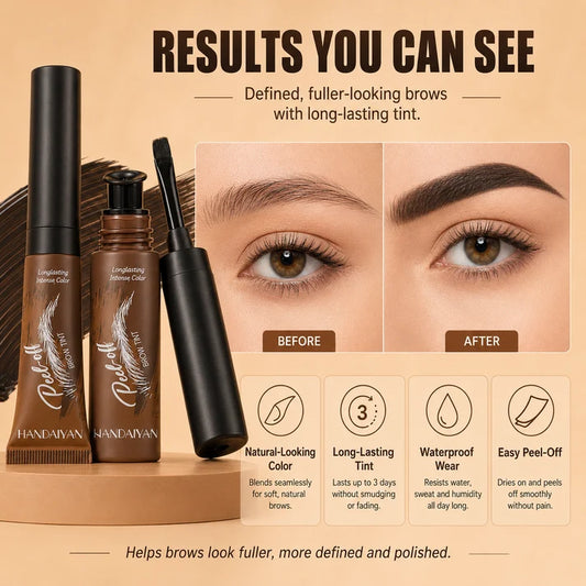 Peel-Off Brow Tint for Fuller-Looking Brows