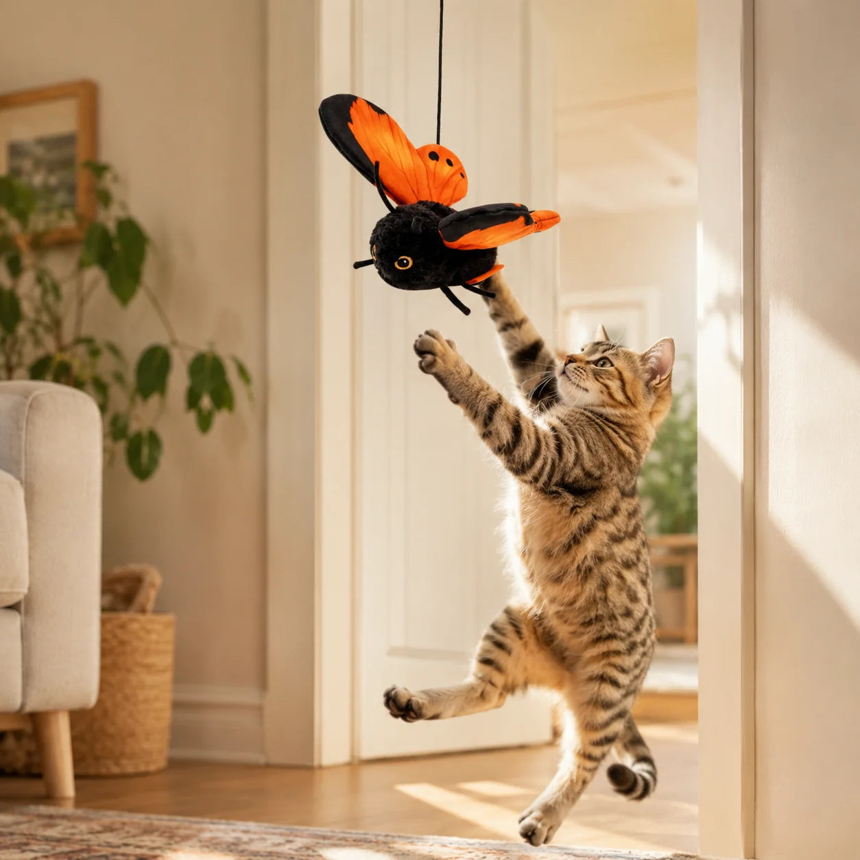 The Butterfly Toy Cats Can't Stop Chasing