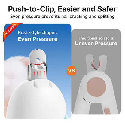Premium Cat Nail Clipper with 3-Size Safety Guard