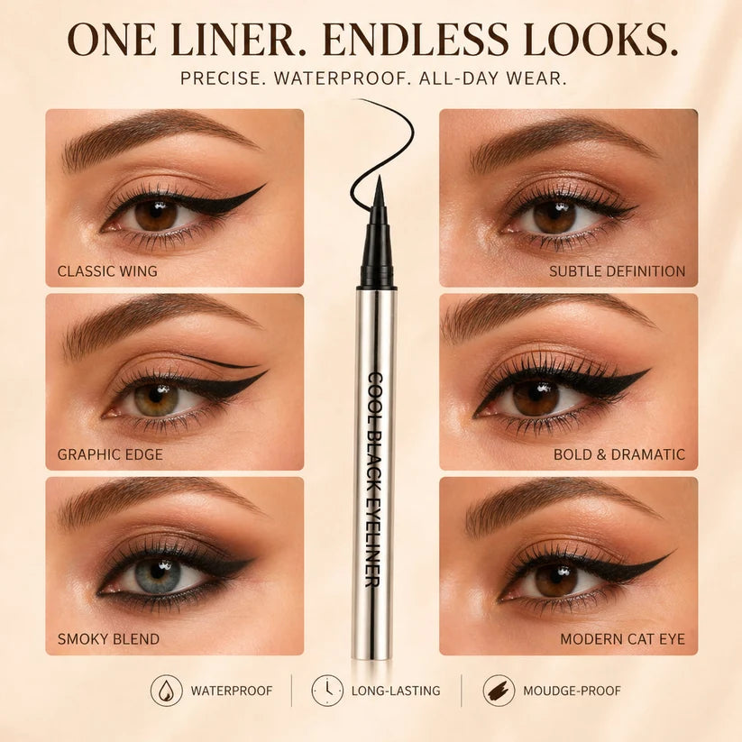 Waterproof Eyeliner That Stays Put.