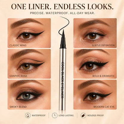 Waterproof Eyeliner That Stays Put.