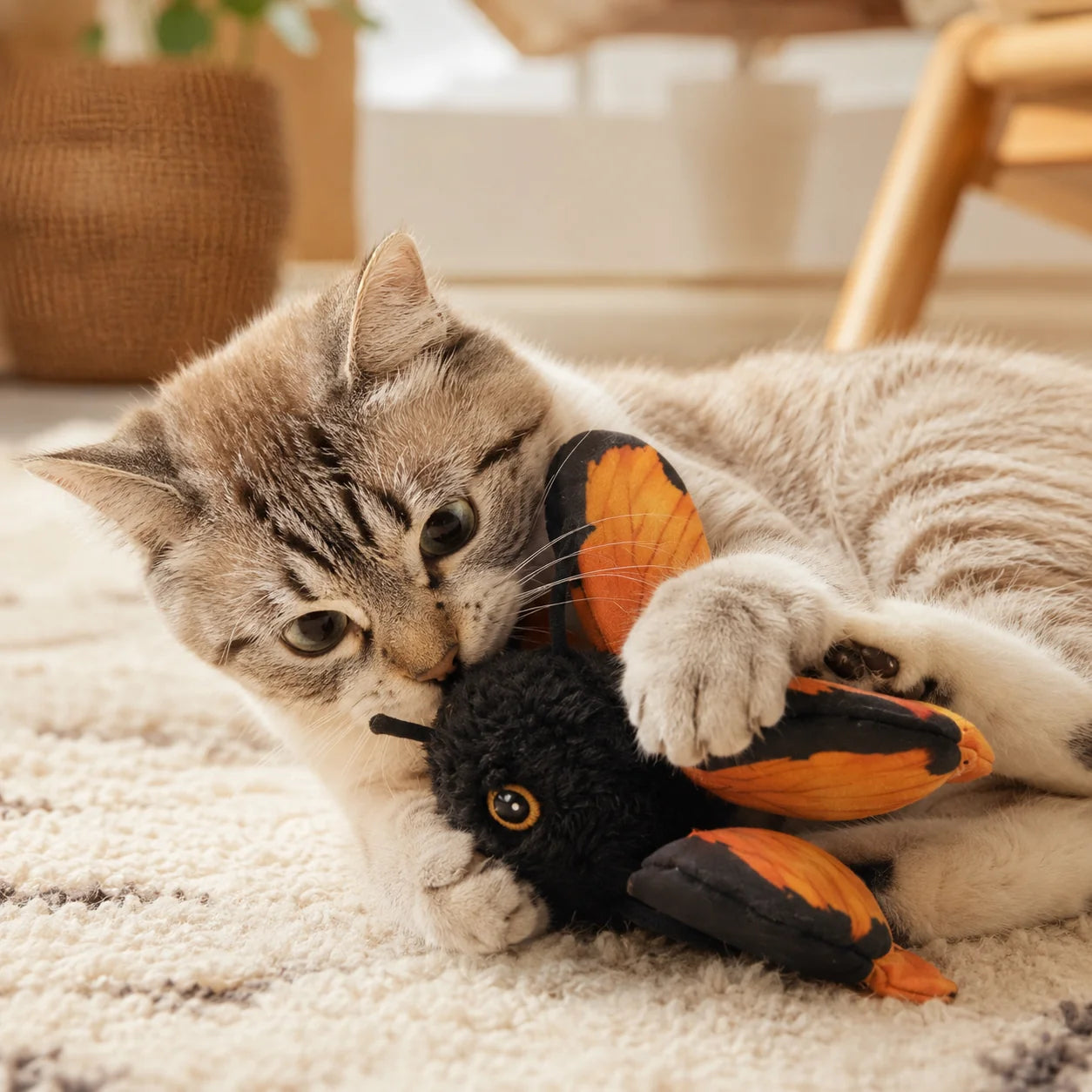 The Butterfly Toy Cats Can't Stop Chasing
