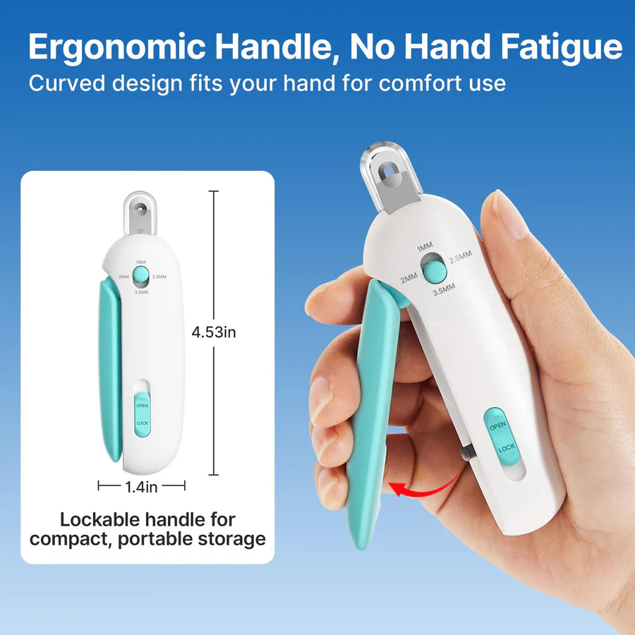 Premium Cat Nail Clipper with 3-Size Safety Guard