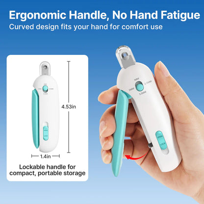 Premium Cat Nail Clipper with 3-Size Safety Guard
