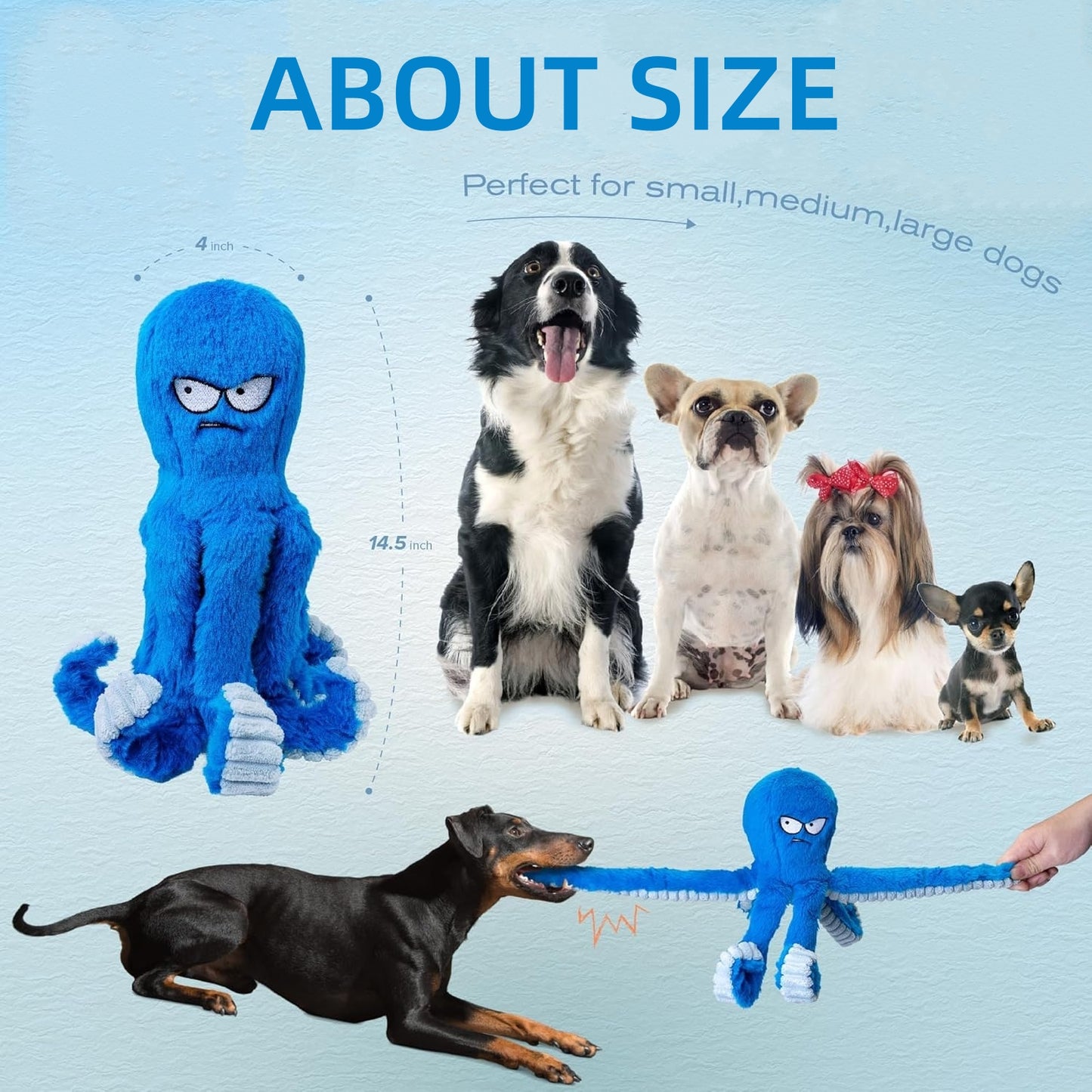 Mr.Octopus - Interactive Dog Toy