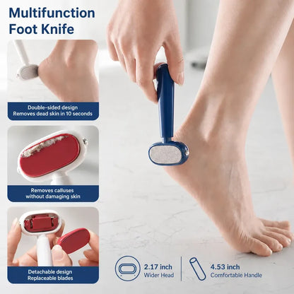 2-Step Heel Reset Dual-Sided Foot Smoother