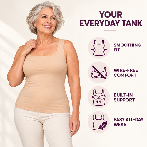 Built-In Bra Comfort Shaper Tank