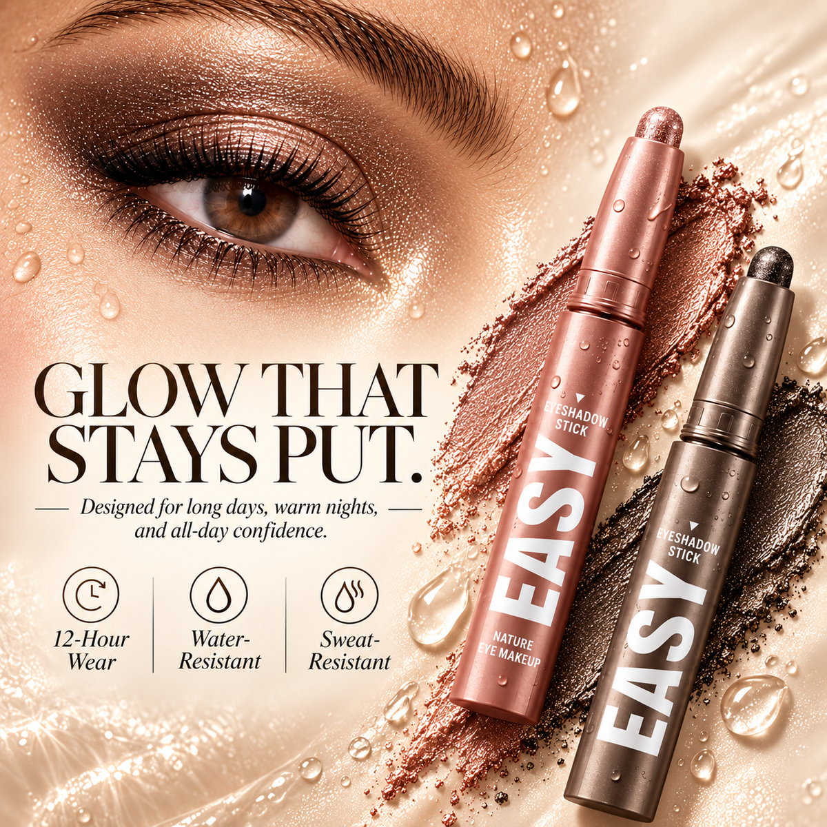 Swipe & Glow Cream Eyeshadow Stick
