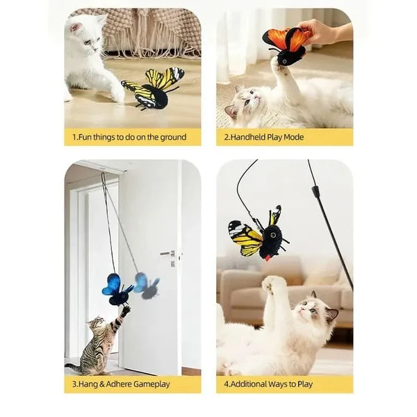 The Butterfly Toy Cats Can't Stop Chasing