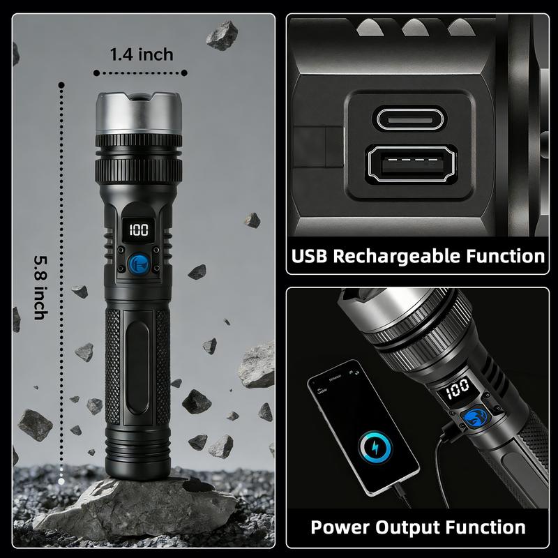 2-in-1 Strong Flashlight