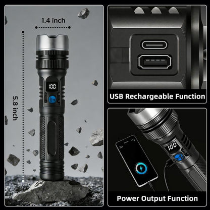 2-in-1 Strong Flashlight