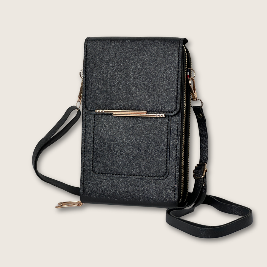Belmoura crossbody phone bag in black