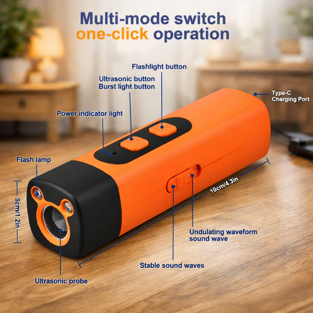 Professional Sonic Emitters Dog Training Tool