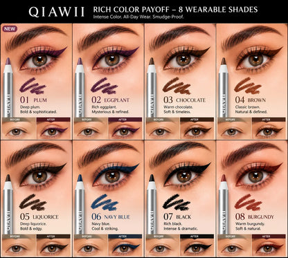 QIAWI Waterproof Eyeliner Pencil