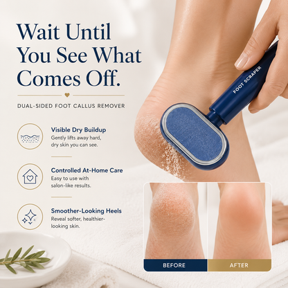 2-Step Heel Reset Dual-Sided Foot Smoother
