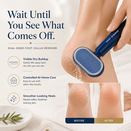 2-Step Heel Reset Dual-Sided Foot Smoother