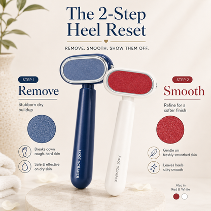 2-Step Heel Reset Dual-Sided Foot Smoother