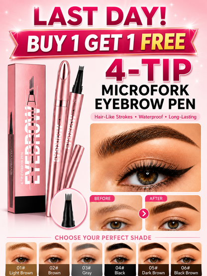 Waterproof Micro-Fork Eyebrow Pencil