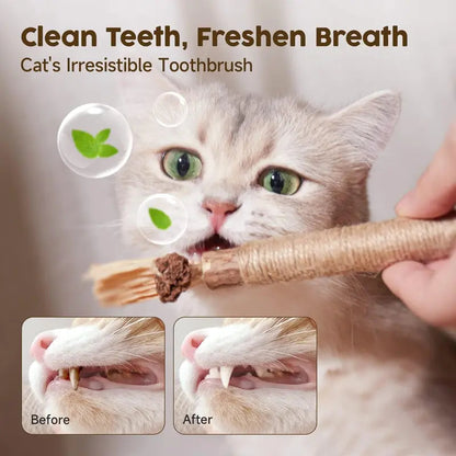 Natural Cat Chew Toy – Reduce Boredom, Support Cleaner Teeth