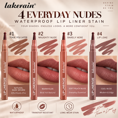 Waterproof Transfer Resistant Lip Liner Stain