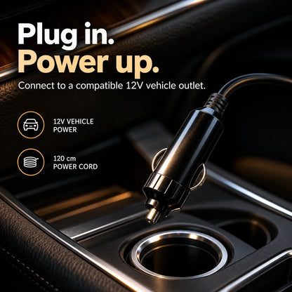 12V Portable Car Heater & Fan – 2-in-1 Windshield Defogger