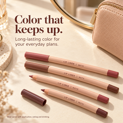 12-Piece Velvet Matte Lip Liner Set