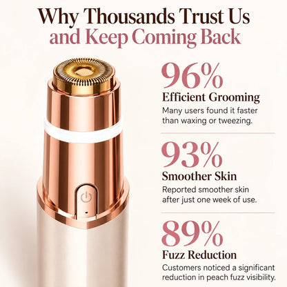 2-in-1 Facial Hair Remover & Eyebrow Trimmer