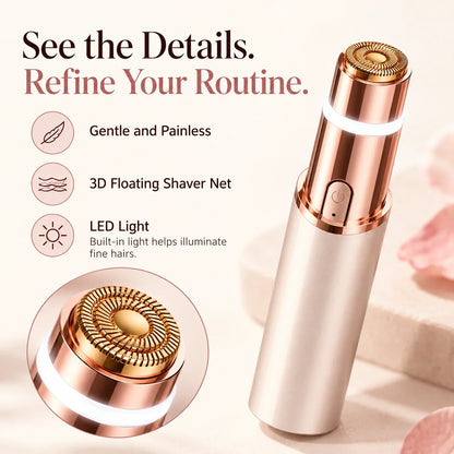 2-in-1 Facial Hair Remover & Eyebrow Trimmer